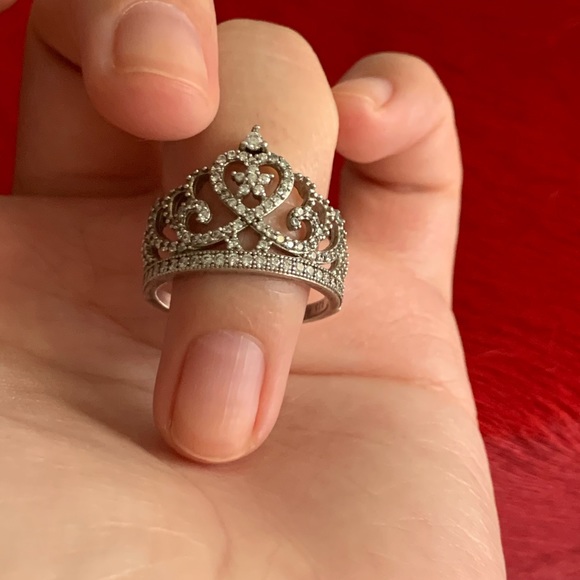 Silver Princess Ring - Picture 1 of 6